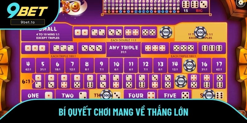 Bỏ túi những mẹo chơi thắng đậm Bỏ túi những mẹo chơi thắng đậm
