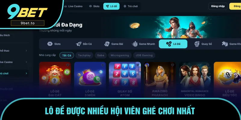 Lô đề được nhiều hội viên ghé chơi nhất Lô đề được nhiều hội viên ghé chơi nhất